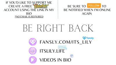 Watch its_lily recorded live streams from Chaturbate on 2023/09/06, Cam Archive